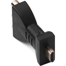 Good Shop Av Dijital Sinyal HDMI - 3 Rca Ses Adaptörü Bileşen Dönüştürücü (Yurt Dışından)