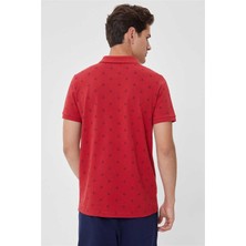 Lee Cooper Pool Erkek Pike Polo Yaka T-Shirt Kırmızı