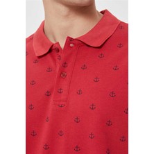 Lee Cooper Pool Erkek Pike Polo Yaka T-Shirt Kırmızı