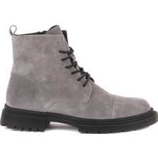 Sail Laker's - Gri Süet, Bağcıklı Erkek Bot  102-056-10201