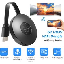 Good Shop Tv'ye 2.4g 4K Kablosuz Wifi Yansıtma Kablosu HDMI Uyumlu Adaptör 1080P Ekran Dongle IPhone Samsung Huawei Android Telefon Içın (Yurt Dışından)