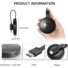 Good Shop Tv'ye 2.4g 4K Kablosuz Wifi Yansıtma Kablosu HDMI Uyumlu Adaptör 1080P Ekran Dongle IPhone Samsung Huawei Android Telefon Içın (Yurt Dışından)