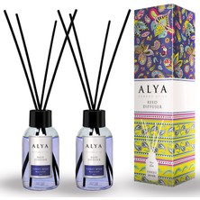 Alya Bambu Çubuklu Oda Kokusu Violet Bomb 100 ml x 2'li