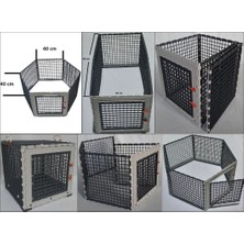 Leganest YP40_BH-6  Small Köpek, Tavşan, Civciv Kafesi 40 x 40 cm