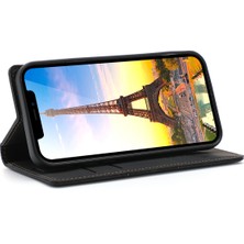 Lnobern Retro Buzlu Cüzdan Cep Telefonu Kickstand Kılıfı iPhone 11 Pro (5,8 Inç) ile Uyumlu (Yurt Dışından)