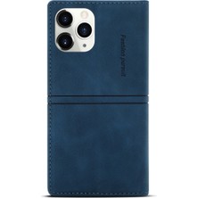 Lnobern Retro Buzlu Cüzdan Cep Telefonu Kickstand Kılıfı iPhone 11 Pro (5,8 Inç) ile Uyumlu (Yurt Dışından)