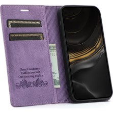 Lnobern Retro Buzlu Cüzdan Cep Telefonu Kickstand Kılıfı iPhone Xs Max ile Uyumlu (Yurt Dışından)