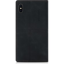 Lnobern Retro Buzlu Cüzdan Cep Telefonu Kickstand Kılıfı iPhone Xs Max ile Uyumlu (Yurt Dışından)