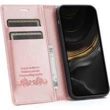 Lnobern Retro Buzlu Cüzdan Cep Telefonu Kickstand Kılıfı iPhone Xs Max ile Uyumlu (Yurt Dışından)