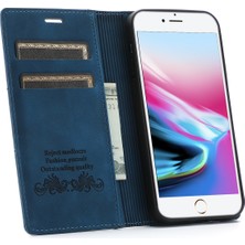 Lnobern Retro Buzlu Cüzdan Cep Telefonu Kickstand Kılıfı iPhone Se 2-Se 2020 /  iPhone 8-7 ile Uyumlu (Yurt Dışından)