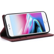 Lnobern Retro Buzlu Cüzdan Cep Telefonu Kickstand Kılıfı iPhone Se 2-Se 2020 /  iPhone 8-7 ile Uyumlu (Yurt Dışından)