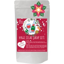 Hygge Foods Hygge Sıcak Şarap Hazırlama Seti - Premium Meyve ve Baharat Karışım - Limited Edition - Mulled Wine Set - Yılbaşı Seti