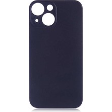 Case 4U Apple iPhone 13 Mini Kılıf Kamera Korumalı Mat Ultra İnce Slim 1. Kalite PP Arka Kapak Siyah