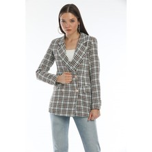 Livanomi Düğmeli Mavi Ceket