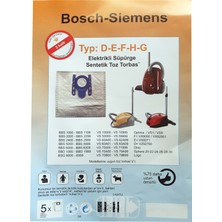 Marketto  Bosch Uyumlu Bbz 41FGXXL Toz Torbası Bez 20 Adet