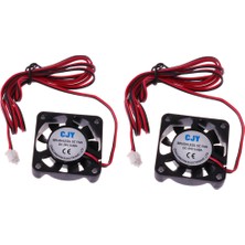 Sharplace 2x Dc 24 V 40 mm Masaüstü Bilgisayar Kasası Cpu Soğutucu Fırçasız Soğutma Sessiz Fan (Yurt Dışından)