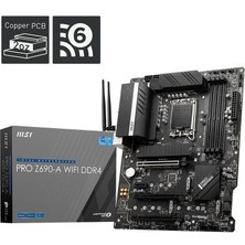 MSI PRO Intel Z690-A 5200MHz (O.C.) DDR4 LGA1700 ATX Anakart