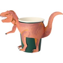 Meri Meri T Rex Bardak 8'li