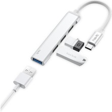 Havit HB41 Type-C Hub 4 Port USB 3.0 Çoklayıcı Dönüştürücü - 5gbps