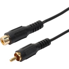 Sharplace 2pack Rca Erkek Kadın Uzatma Kablosu Kompozit Video Kablosu CD Av Tv 25FT (Yurt Dışından)