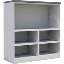 Woody Life 5 Raflı Çocuk Odası Anaokulu Kreş Dolap Uzay Temalı