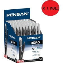 Pensan Büro Tükenmez Kalem 1mm 2270 Siyah 2.000 Li (40 Adet 50 Li Kutu / 1 Koli )