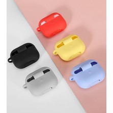 Airpods 3 2021( Airpods 3. Nesil) Kılıf Silikon Kılıf - Siyah