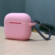 Airpods 3 2021( Airpods 3. Nesil) Kılıf Silikon Kılıf - Pembe