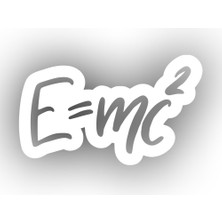 Stickrmarket | Emc2 | Araba Laptop Duvar Folyo Sticker 10 x 6 cm