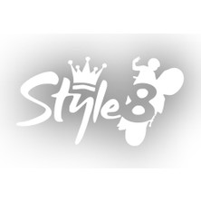 Stickrmarket | Style 8 | Araba Laptop Duvar Folyo Sticker 10 x 5 cm