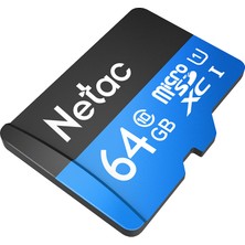 Netac P500 Sınıf 10 64GB Mikro Sdxc Tf Flash Bellek (Yurt Dışından)