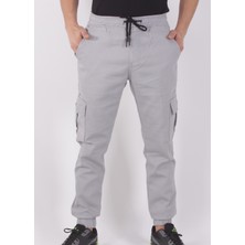 Black Steel Bel ve Paça Lastikli Yanları Kargo Cepli PANTOLON-19000