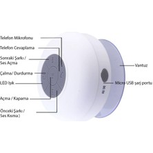 Urban Sound Su Geçirmez Bluetooth Hoparlör Beyaz