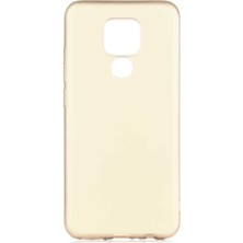 Kupa General Mobile GM20 Kılıf Kamera Korumalı Ince Darbe Emici Leke Tutmaz Silikon Kapak Gold