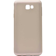 Kupa Samsung Galaxy A3 2017 Kılıf Kamera Korumalı Ince Darbe Emici Leke Tutmaz Silikon Kapak Gold
