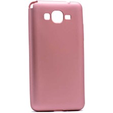 Kupa Samsung Galaxy J2 Prime Kılıf Kamera Korumalı Ince Darbe Emici Leke Tutmaz Silikon Kapak Rose Gold