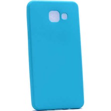 Kupa Samsung Galaxy A7 2016 Kılıf Kamera Korumalı Ince Darbe Emici Leke Tutmaz Silikon Kapak Turkuaz