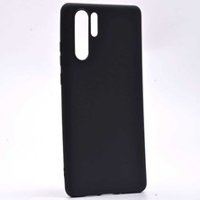 Kupa Huawei P30 Pro Kılıf Kamera Korumalı Ince Darbe Emici Leke Tutmaz Silikon Kapak Siyah