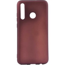 Kupa Huawei Honor 20 Lite Kılıf Kamera Korumalı Ince Darbe Emici Leke Tutmaz Silikon Kapak Mürdüm