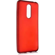 Kupa Meizu M6T Kılıf Kamera Korumalı Ince Darbe Emici Leke Tutmaz Silikon Kapak Kırmızı
