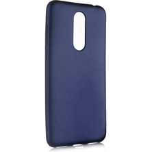 Kupa Meizu M6T Kılıf Kamera Korumalı Ince Darbe Emici Leke Tutmaz Silikon Kapak Lacivert