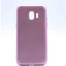 Kupa Samsung Galaxy J2 Pro 2018 Kılıf Kamera Korumalı Ince Darbe Emici Leke Tutmaz Silikon Kapak Rose Gold