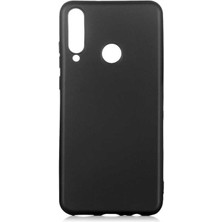 Kupa Huawei Y6P Kılıf Kamera Korumalı Ince Darbe Emici Leke Tutmaz Silikon Kapak Siyah