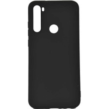 Kupa Xiaomi Redmi Note 8t Kılıf Kamera Korumalı Ince Darbe Emici Leke Tutmaz Silikon Kapak Siyah