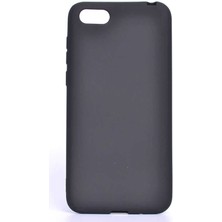 Kupa Huawei Y5 2018 Kılıf Kamera Korumalı Ince Darbe Emici Leke Tutmaz Silikon Kapak Siyah