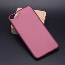 Kupa Huaewi Y6 2018 Kılıf Kamera Korumalı Ince Darbe Emici Leke Tutmaz Silikon Kapak Mürdüm