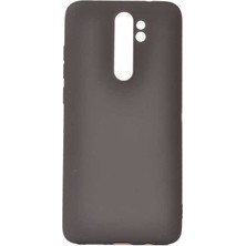 Kupa Xiaomi Redmi Note 8 Pro Kılıf Kamera Korumalı Ince Darbe Emici Leke Tutmaz Silikon Kapak Siyah