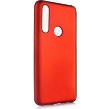 Kupa Oppo A31 Kılıf Kamera Korumalı Ince Darbe Emici Leke Tutmaz Silikon Kapak Kırmızı