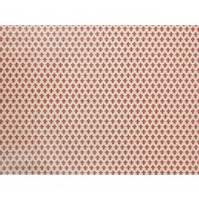 Alkor 480-0049 Kırmızı Damask Desen Yapışkanlı Folyo (45CM x 1mt)