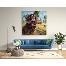 MonoStella Köpek Resimi- Kanvas Tablo